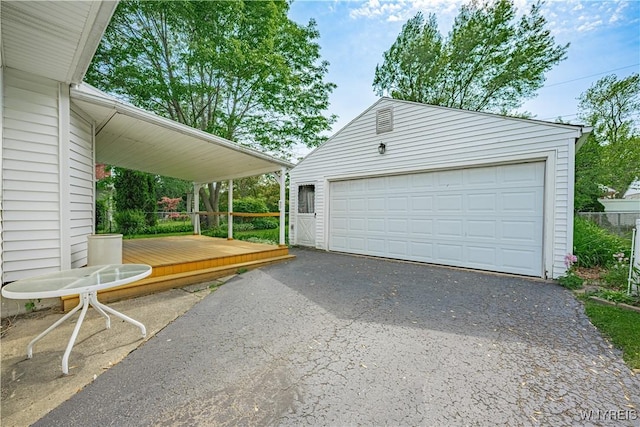 18 Eisenhower Dr, Lockport-City, NY 14094 - view of detached garage