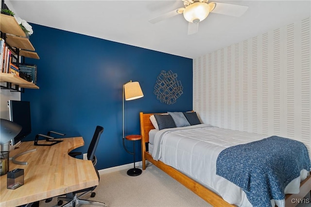 84 Krystyna Ln Unit 6, Cato, NY 13080 - bedroom with carpet floors and a ceiling fan