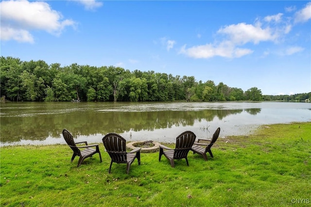 84 Krystyna Ln Unit 6, Cato, NY 13080 - dock featuring a water view and a wooded view