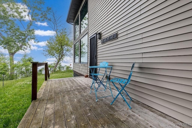 2300 Washington Ave, Wilson, NY 14172 - view of wooden terrace