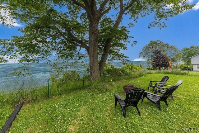 2300 Washington Ave, Wilson, NY 14172 - view of green lawn featuring a water view