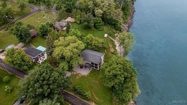 2300 Washington Ave, Wilson, NY 14172 - aerial overview of property's location featuring a large body of water
