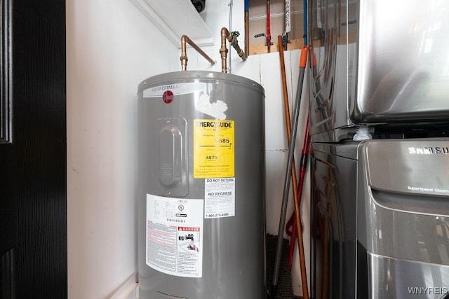 2300 Washington Ave, Wilson, NY 14172 - utility room featuring electric water heater