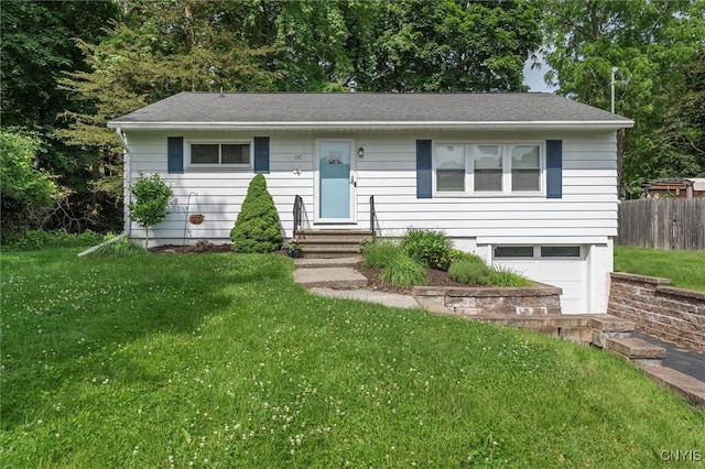 130 Hillcrest Rd, Onondaga, NY 13219 - view of front of property with entry steps and an attached garage