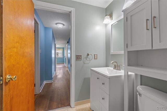 130 Hillcrest Rd, Onondaga, NY 13219 - bathroom with vanity and wood finished floors