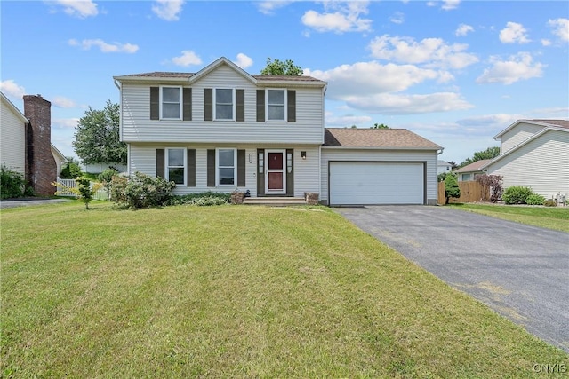 8115 Circuit Rider, Cicero, NY 13039 - colonial house with asphalt driveway and an attached garage