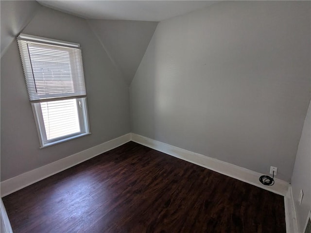 918 S Goodman St, Rochester, NY 14620 - bonus room with dark wood-style floors and lofted ceiling