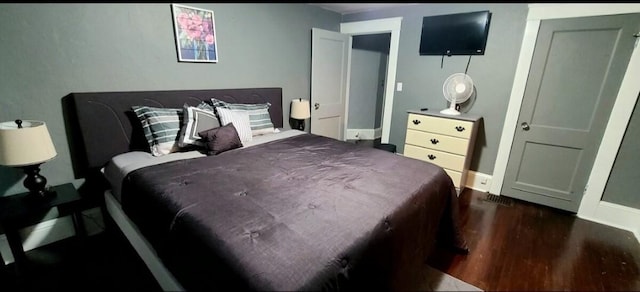 1206 W Water St, Elmira, NY 14905 - bedroom featuring wood finished floors and baseboards