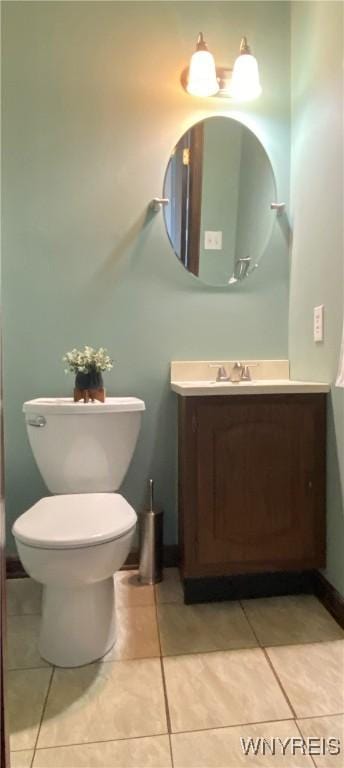 790 Mohawk St, Lewiston, NY 14092 - bathroom featuring vanity and tile patterned floors