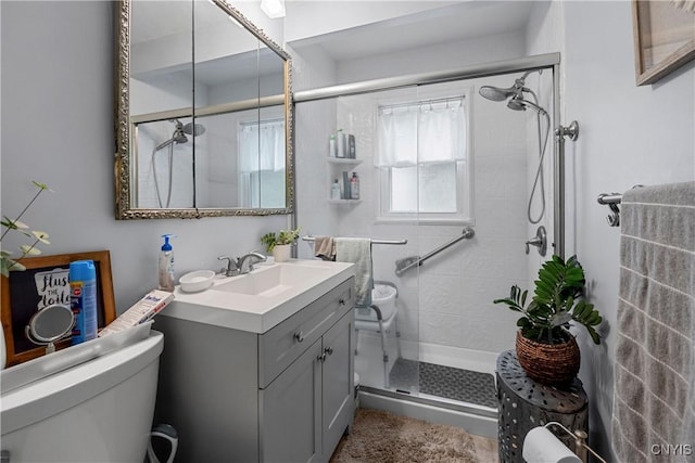 108 Phillips Rd, Syracuse, NY 13214 - bathroom with a stall shower and vanity