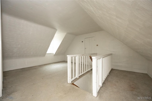 34 Schiller St, Buffalo, NY 14206 - additional living space featuring vaulted ceiling