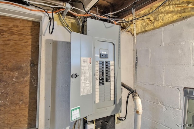 25 Cresthaven Dr, Cheektowaga, NY 14225 - utility room featuring electric panel
