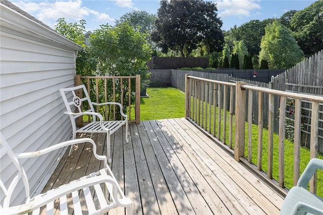 2761 Mount Read Blvd, Greece, NY 14616 - wooden deck featuring a fenced backyard