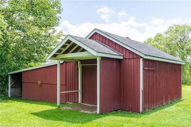 2226 Deiter Rd, Wayland, NY 14572 - view of pole building with a lawn