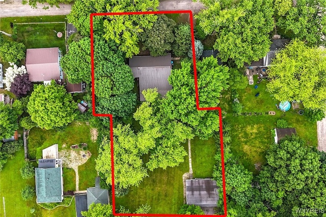 711 Sandy Ave, Evans, NY 14006 - view of property location featuring property parcel outlined