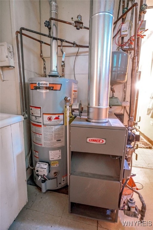 711 Sandy Ave, Evans, NY 14006 - utilities with gas water heater