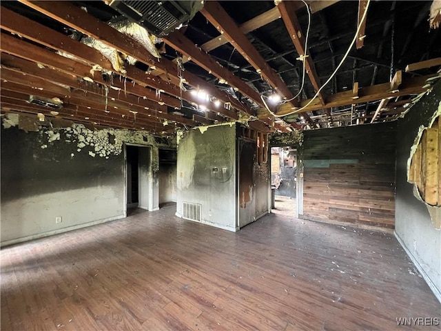 69 Steele Cir, Niagara, NY 14304 - unfurnished room with hardwood / wood-style floors