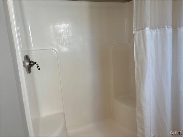 165 Shaker Hts, Camillus, NY 13031 - bathroom with curtained shower