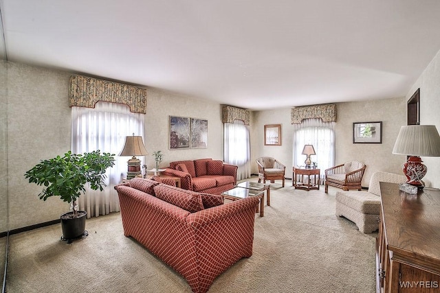 177 Foxpoint W, Amherst, NY 14221 - living room with carpet floors