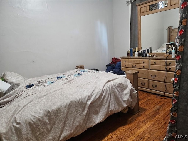 283 Genesee Park Dr, Syracuse, NY 13224 - bedroom with dark wood-type flooring