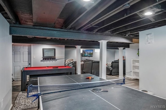 8652 Griffon Ave, Niagara Falls, NY 14304 - rec room with billiards table