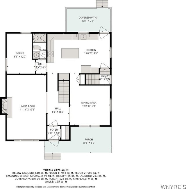 8652 Griffon Ave, Niagara Falls, NY 14304 - view of floor plan / room layout