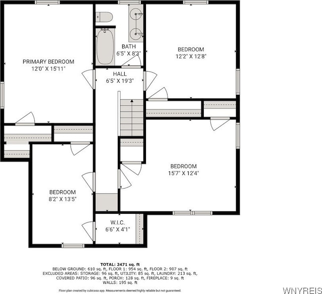 8652 Griffon Ave, Niagara Falls, NY 14304 - view of property floor plan