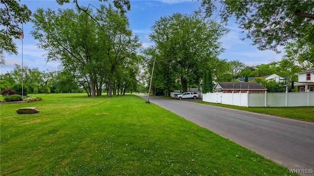 8652 Griffon Ave, Niagara Falls, NY 14304 - view of asphalt street with street lights