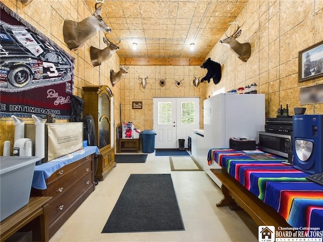 56 Heather Ln, Bradford, PA 16701 - bedroom with freestanding refrigerator