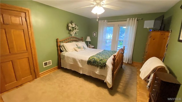41 Maple Ave, Hamburg, NY 14075 - bedroom featuring baseboards and ceiling fan