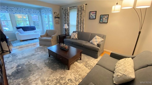 41 Maple Ave, Hamburg, NY 14075 - living area with wood finished floors