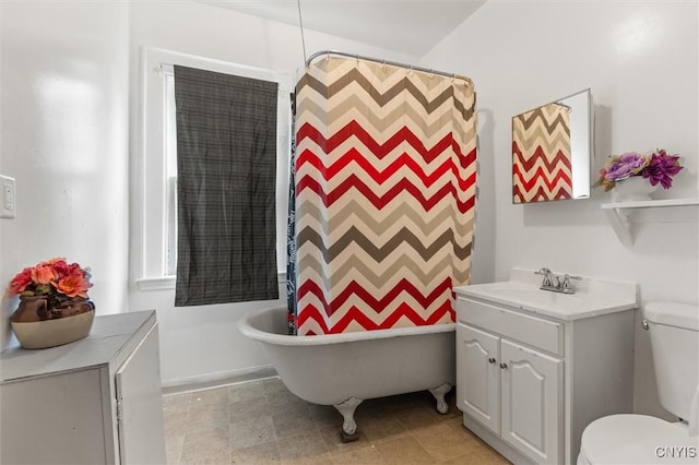 905-07 Tallman St, Syracuse, NY 13204 - bathroom featuring vanity, a freestanding tub, and a shower with shower curtain
