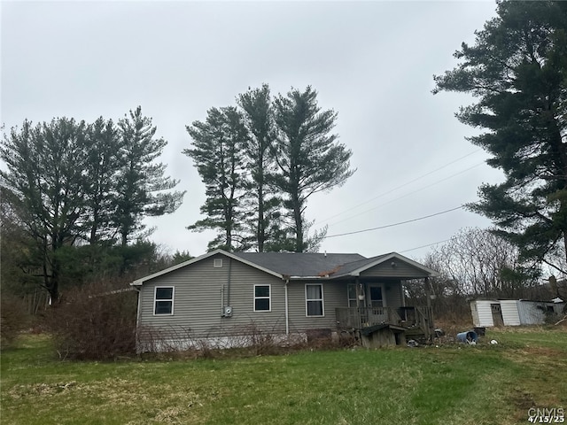 1058 Straits Corners Rd, Candor, NY 13743 - view of front facade featuring a front yard