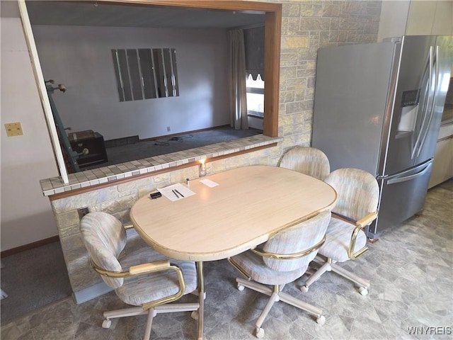 2595 Jerauld Ave, Niagara Falls, NY 14305 - dining area with baseboards