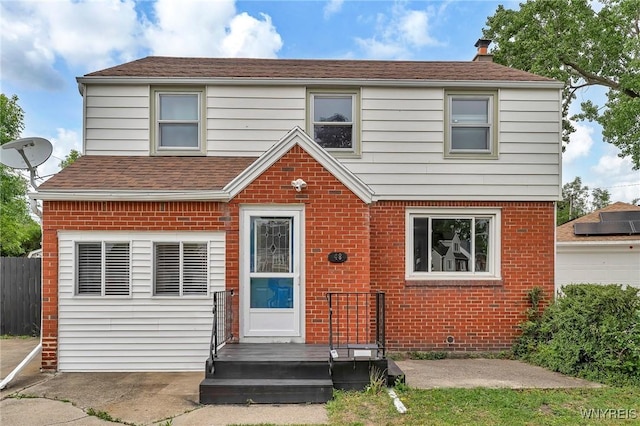 48 Meaford Rd, Cheektowaga, NY 14215 - view of front of home with brick siding and roof with shingles