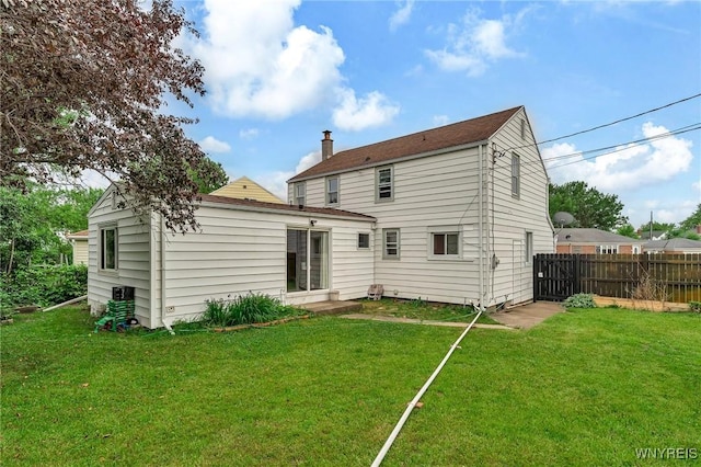 48 Meaford Rd, Cheektowaga, NY 14215 - back of property with a chimney