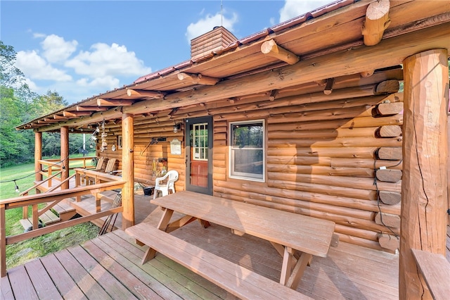 661 Lewis Rd, Meredith, NY 13806 - view of deck