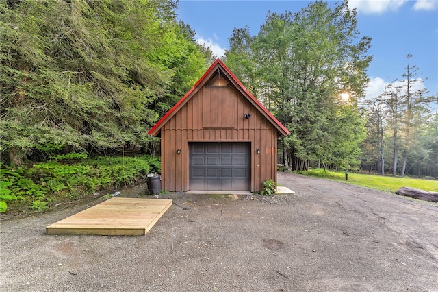 661 Lewis Rd, Meredith, NY 13806 - view of detached garage