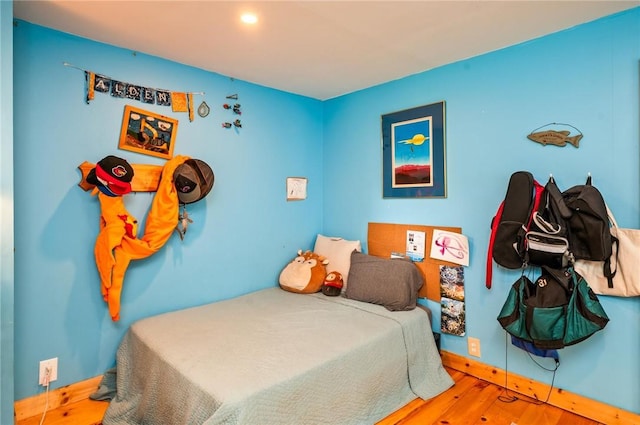 258 E State St, Albion, NY 14411 - bedroom with wood finished floors and recessed lighting