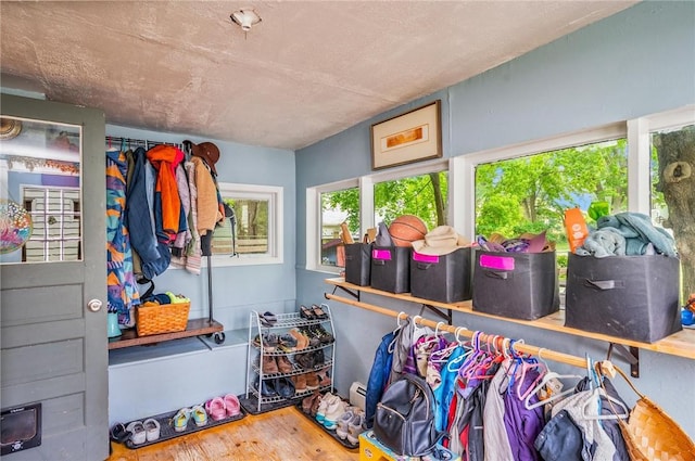 258 E State St, Albion, NY 14411 - spacious closet featuring wood finished floors