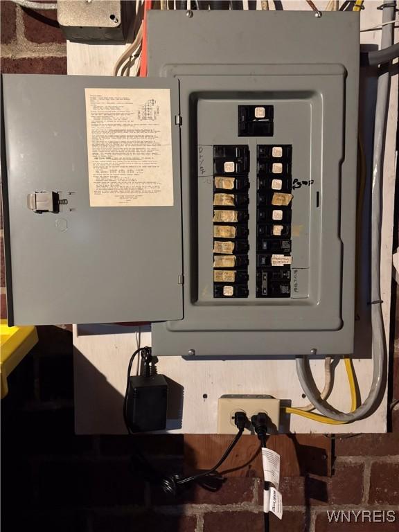 126 N 8th St, Olean-City, NY 14760 - utilities featuring electric panel