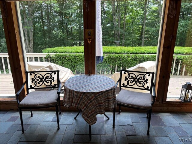 1708 Bonney Rd, Hamilton, NY 13346 - sunroom / solarium featuring plenty of natural light