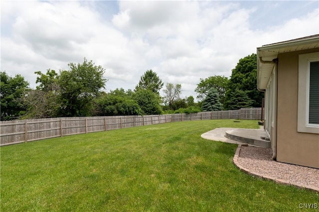 1348 Sunset Rdg, Watertown-Town, NY 13601 - fenced backyard featuring a patio