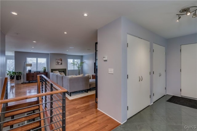 1348 Sunset Rdg, Watertown-Town, NY 13601 - hallway with recessed lighting