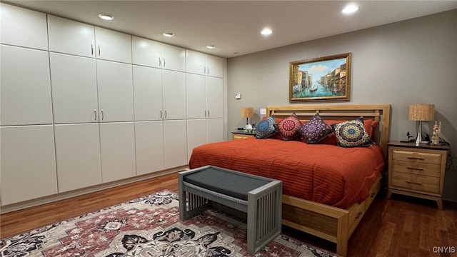 1348 Sunset Rdg, Watertown-Town, NY 13601 - bedroom featuring wood finished floors and recessed lighting