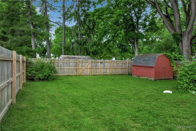 18 Bader Ave, Collins, NY 14070 - fenced backyard with a shed