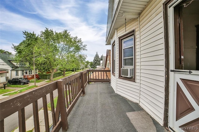 132 Ryan St, Buffalo, NY 14210 - balcony with cooling unit
