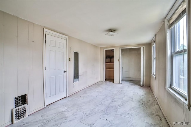 132 Ryan St, Buffalo, NY 14210 - unfurnished bedroom with light marble finish flooring