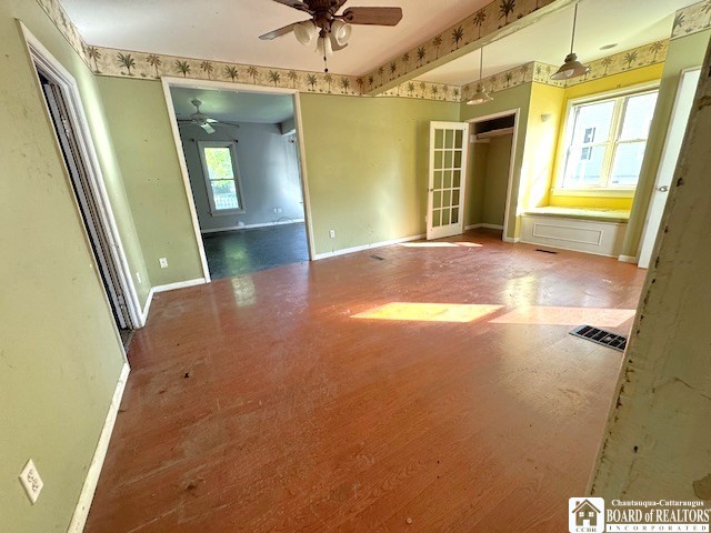 3 Jaekle Ave, Hanover, NY 14136 - unfurnished room featuring ceiling fan and wood finished floors