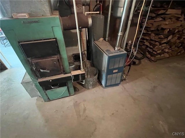 412 County Route 62, Sandy Creek, NY 13142 - utility room featuring heating unit